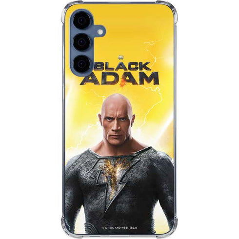 DC Comics Black Adam Movie Charcater Poster Galaxy A35 5G Clear Case