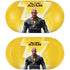 DC Comics Black Adam Movie Charcater Poster Galaxy Buds Plus Skin