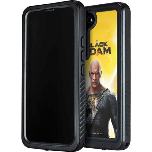 DC Comics Black Adam Movie Charcater Poster Galaxy S24 Plus Waterproof Case