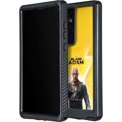 DC Comics Black Adam Movie Charcater Poster Galaxy S24 Ultra Waterproof Case