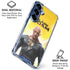 DC Comics Black Adam Movie Charcater Poster Galaxy S25 Clear Case