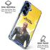 DC Comics Black Adam Movie Charcater Poster Galaxy S25 FE Clear Case