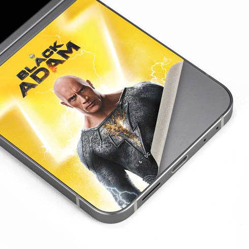 DC Comics Black Adam Movie Charcater Poster Galaxy Z Flip6 Skin