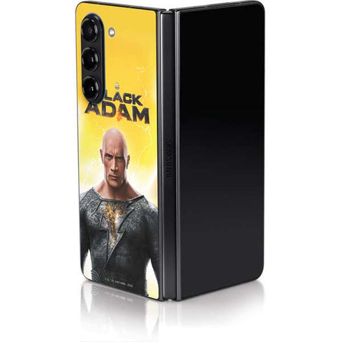DC Comics Black Adam Movie Charcater Poster Galaxy Z Fold5 5G Skin
