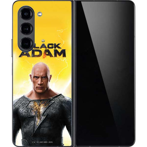 DC Comics Black Adam Movie Charcater Poster Galaxy Z Fold5 5G Skin