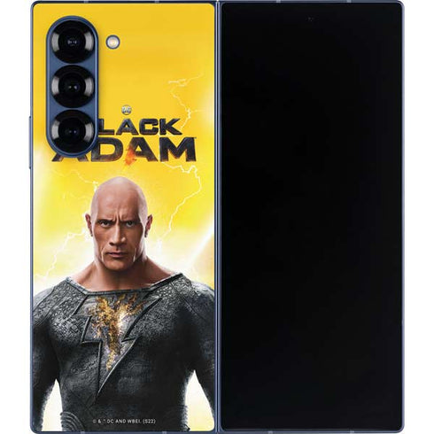 DC Comics Black Adam Movie Charcater Poster Galaxy Z Fold6 Skin