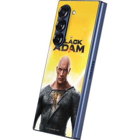 DC Comics Black Adam Movie Charcater Poster Galaxy Z Fold6 Skin