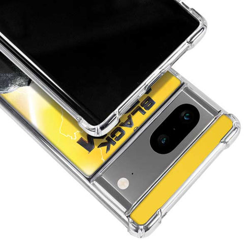 DC Comics Black Adam Movie Charcater Poster Google Pixel 8a Clear Case