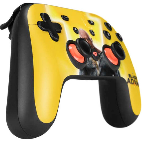 DC Comics Black Adam Movie Charcater Poster Google Stadia Controller Skin