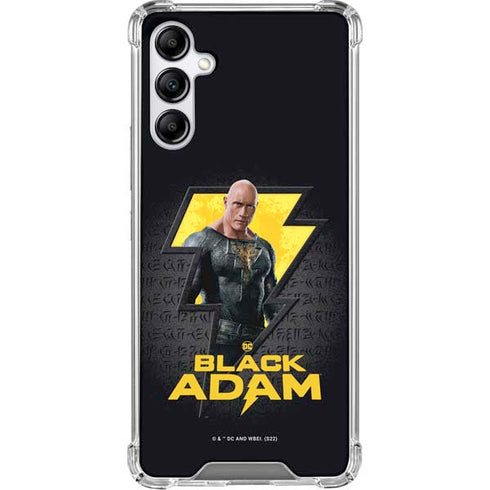 DC Comics Black Adam Movie Art Character and logo Gabb Phone 4 Clear Case