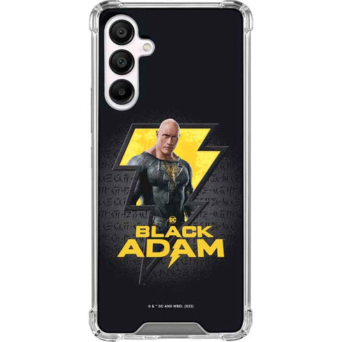 DC Comics Black Adam Movie Art Character and logo Galaxy A16 5G Clear Case