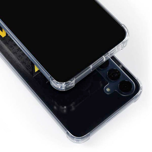 DC Comics Black Adam Movie Art Character and logo Galaxy A55 5G Clear Case