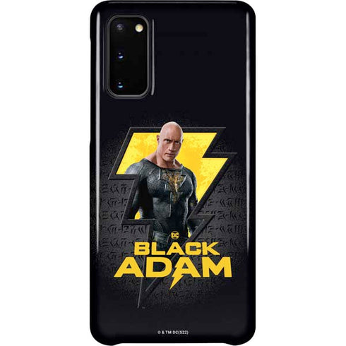 DC Comics Black Adam Movie Art Character and logo Galaxy Cases