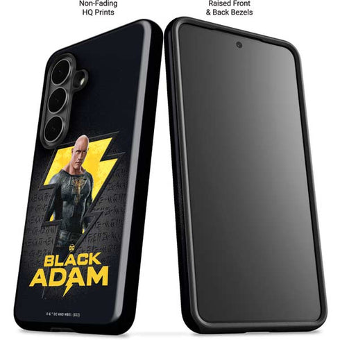 DC Comics Black Adam Movie Art Character and logo Galaxy S26 Plus Impact Case