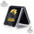 DC Comics Black Adam Movie Art Character and logo Galaxy Z Flip6 Clear Case