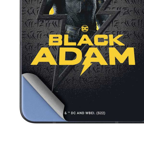 DC Comics Black Adam Movie Art Character and logo Galaxy Z Fold5 5G Skin