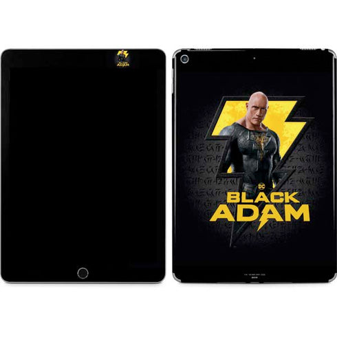 DC Comics Black Adam Movie Art Character and logo iPad Skins