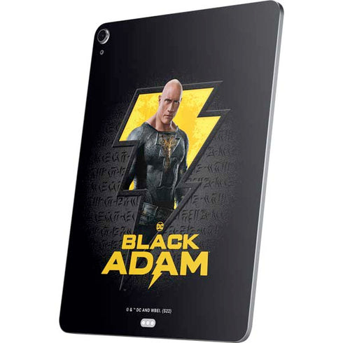 DC Comics Black Adam Movie Art Character and logo Apple iPad Air Skin
