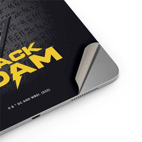 DC Comics Black Adam Movie Art Character and logo Apple iPad Air Skin