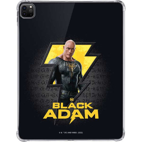 DC Comics Black Adam Movie Art Character and logo iPad Pro 11in (2024) Clear Case