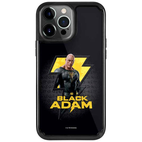 DC Comics Black Adam Movie Art Character and logo iPhone Cases