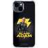 DC Comics Black Adam Movie Art Character and logo iPhone 15 Clear Case