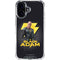 DC Comics Black Adam Movie Art Character and logo iPhone 16 Clear Case