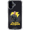 DC Comics Black Adam Movie Art Character and logo iPhone 16 Plus Clear Case