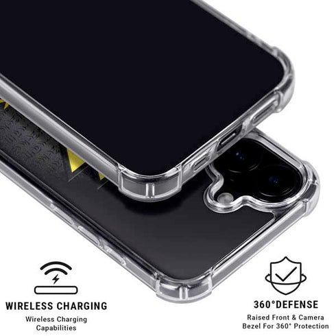 DC Comics Black Adam Movie Art Character and logo iPhone 16 Plus MagSafe Case