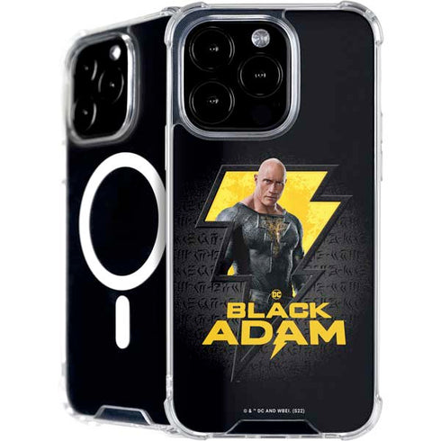 DC Comics Black Adam Movie Art Character and logo iPhone 16 Pro MagSafe Case
