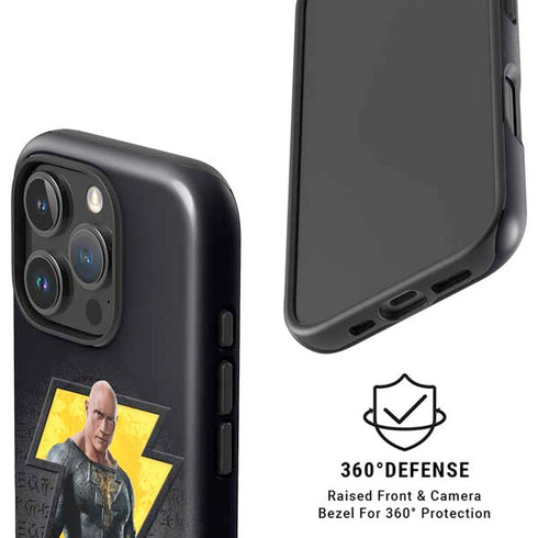 DC Comics Black Adam Movie Art Character and logo iPhone 16 Pro Magsafe Impact Case