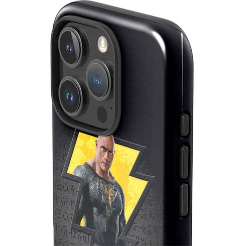 DC Comics Black Adam Movie Art Character and logo iPhone 16 Pro Max Impact Case