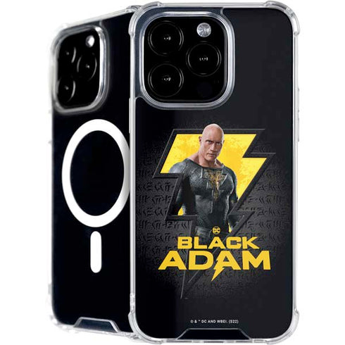 DC Comics Black Adam Movie Art Character and logo iPhone 16 Pro Max MagSafe Case