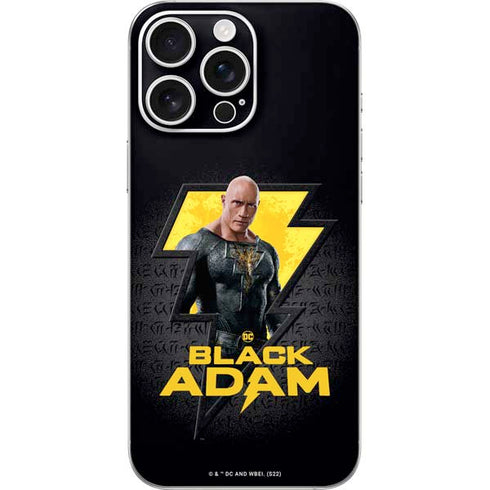 DC Comics Black Adam Movie Art Character and logo iPhone 16 Pro Max Skin