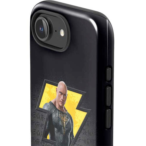 DC Comics Black Adam Movie Art Character and logo iPhone 16e Impact Case