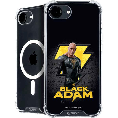 DC Comics Black Adam Movie Art Character and logo iPhone 16e MagSafe Case