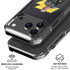DC Comics Black Adam Movie Art Character and logo iPhone 18 Pro Clear Case