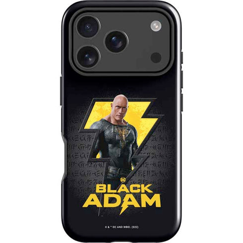 DC Comics Black Adam Movie Art Character and logo iPhone 18 Pro Max Impact Case