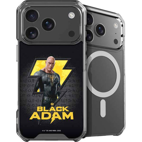 DC Comics Black Adam Movie Art Character and logo iPhone 18 Pro Max MagSafe Case