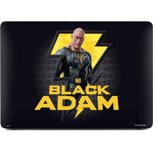 DC Comics Black Adam Movie Art Character and logo Apple MacBook Air Skin