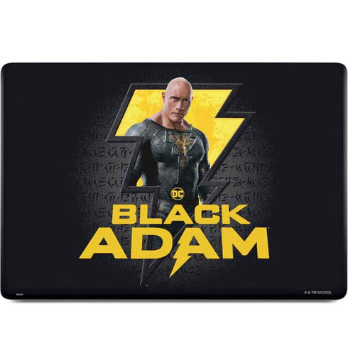 DC Comics Black Adam Movie Art Character and logo MacBook Skins