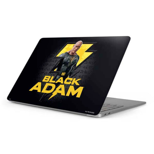 DC Comics Black Adam Movie Art Character and logo Apple MacBook Pro 16-inch Skin