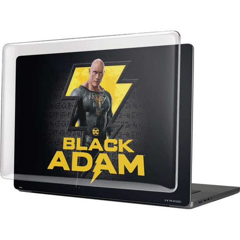 DC Comics Black Adam Movie Art Character and logo MacBook Cases