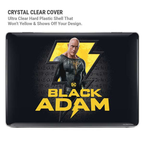 DC Comics Black Adam Movie Art Character and logo MacBook Cases