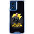 DC Comics Black Adam Movie Art Character and logo Moto G 5G (2024) Clear Case