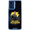 DC Comics Black Adam Movie Art Character and logo Moto G Play 4G (2024) Clear Case