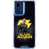 DC Comics Black Adam Movie Art Character and logo Moto G Play 4G (2024) Clear Case
