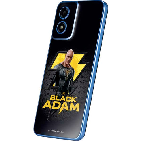DC Comics Black Adam Movie Art Character and logo Moto G Play 4G (2024) Skin