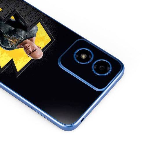 DC Comics Black Adam Movie Art Character and logo Moto G Play 4G (2024) Skin
