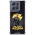 DC Comics Black Adam Movie Art Character and logo Moto G Power 5G (2025) Clear Case
